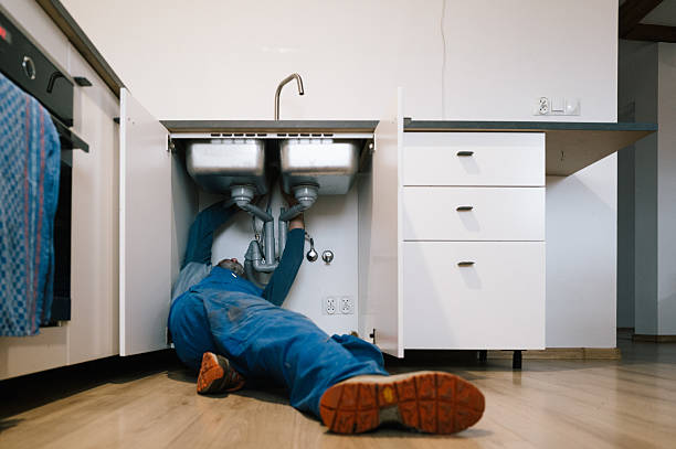 Professional Drain Cleaning technician working in Fillmore, IN